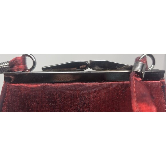 Hawaiian Floral Orchid Multicolor 8.5x5" Beaded Purse Crossbody Shoulder Bag - Picture 5 of 14